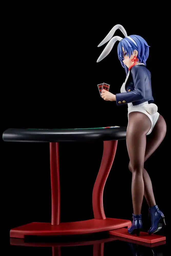 Statuie The Demon Sword Master of Excalibur Academy 1/6 Sakuya Sieglinde purtând costum de iepuraș albastru lapis lazuli cu Nip Slip Gimmick System 25 cm poza produsului