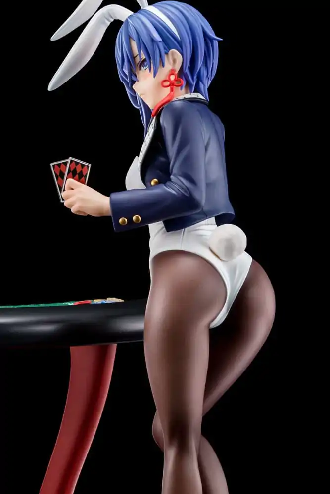 Statuie The Demon Sword Master of Excalibur Academy 1/6 Sakuya Sieglinde purtând costum de iepuraș albastru lapis lazuli cu Nip Slip Gimmick System 25 cm poza produsului