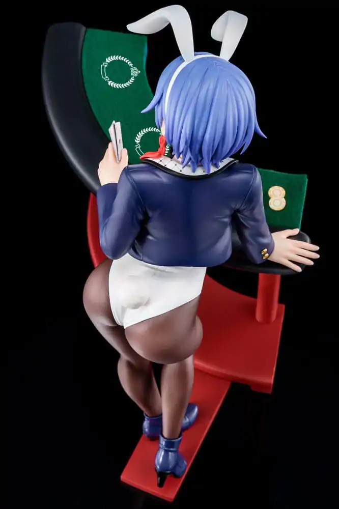 Statuie The Demon Sword Master of Excalibur Academy 1/6 Sakuya Sieglinde purtând costum de iepuraș albastru lapis lazuli cu Nip Slip Gimmick System 25 cm poza produsului