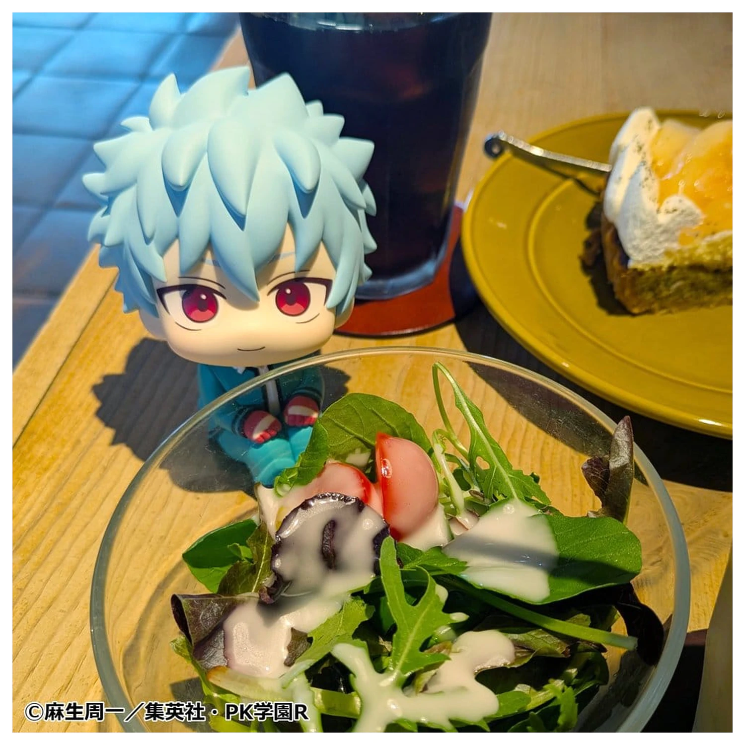 Set 2 figurine din PVC The Disastrous Life of Saiki K. Look Up Shun Kaido si Aren Kuboyasu (cu cadou) 11 cm poza produsului