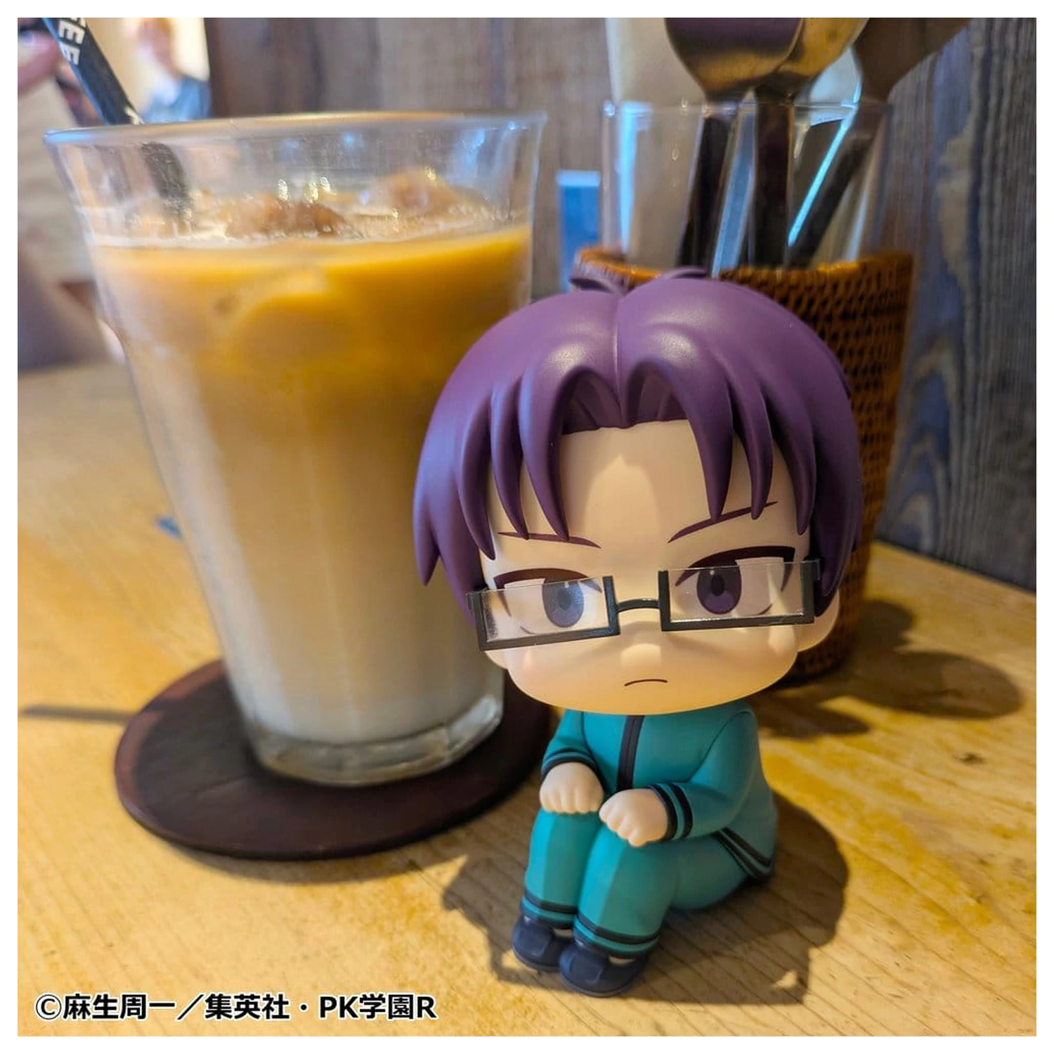 Set 2 figurine din PVC The Disastrous Life of Saiki K. Look Up Shun Kaido si Aren Kuboyasu (cu cadou) 11 cm poza produsului