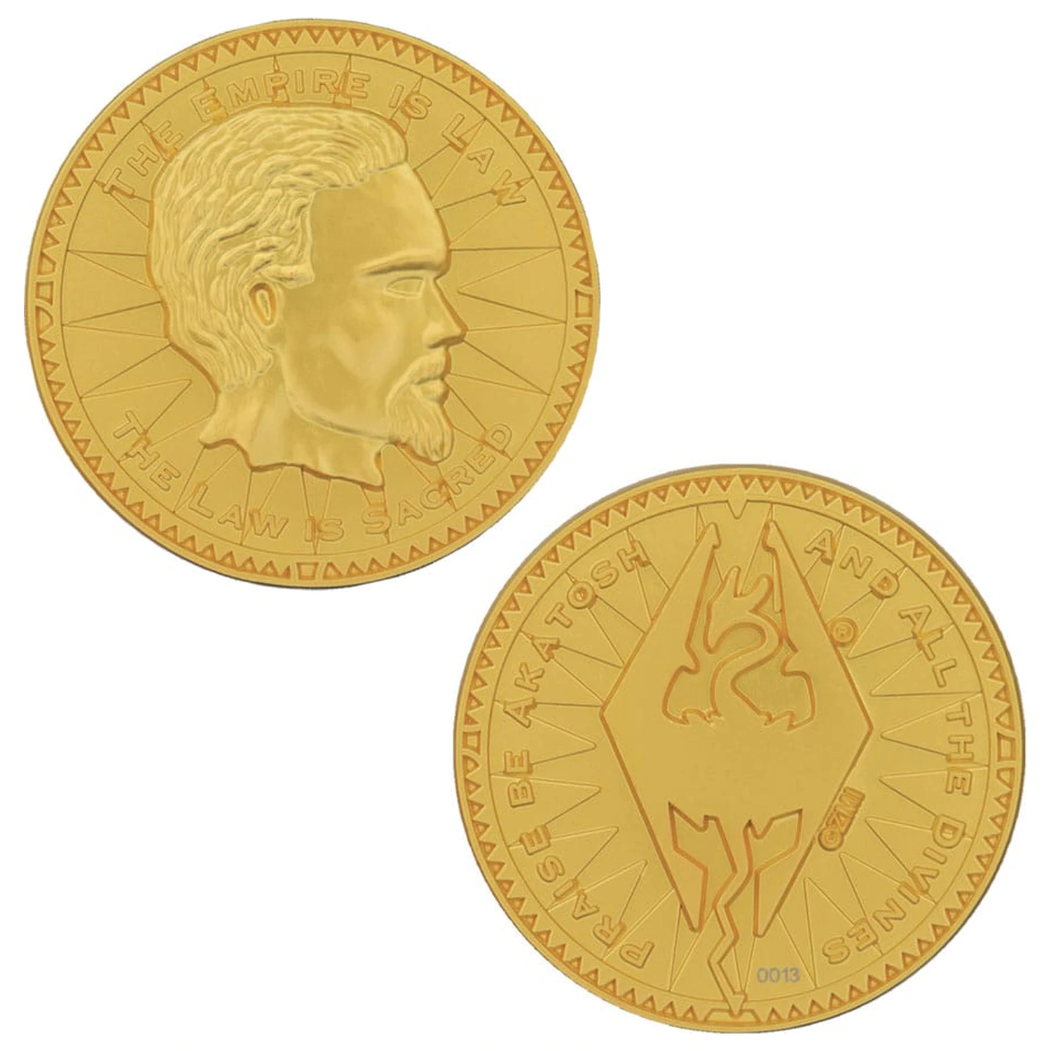 The Elder Scrolls Moneda Colectionabila Septim Misty Gold Edition poza produsului
