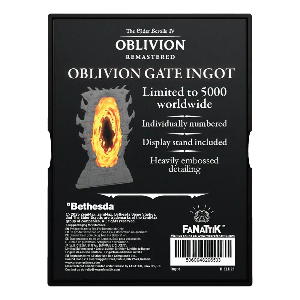 The Elder Scrolls IV: Oblivion Ingot Gates poza produsului
