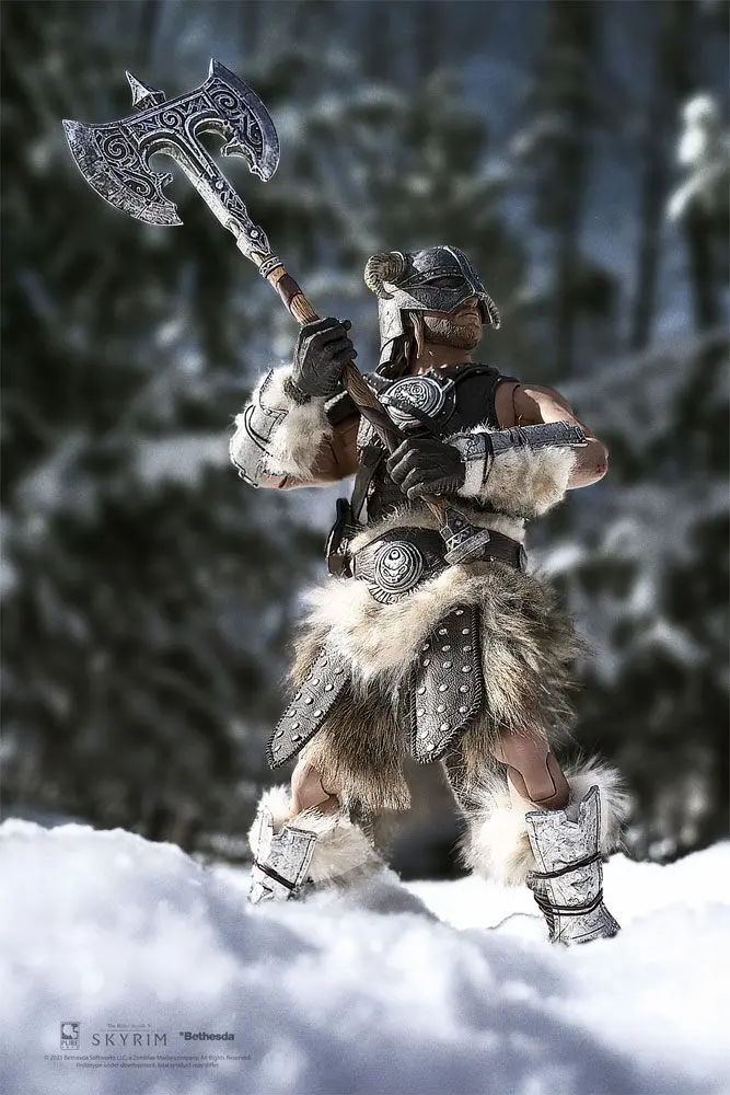 Figurină de acțiune The Elder Scrolls V Skyrim 1/6 Dragonborn Deluxe Edition 32 cm poza produsului