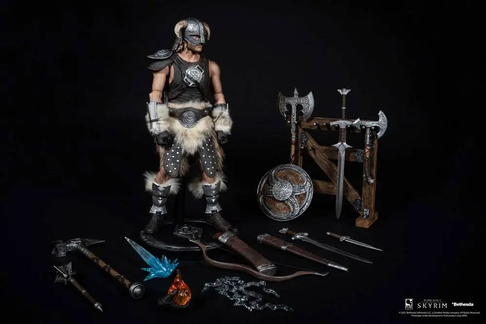 Figurină de acțiune The Elder Scrolls V Skyrim 1/6 Dragonborn Deluxe Edition 32 cm poza produsului