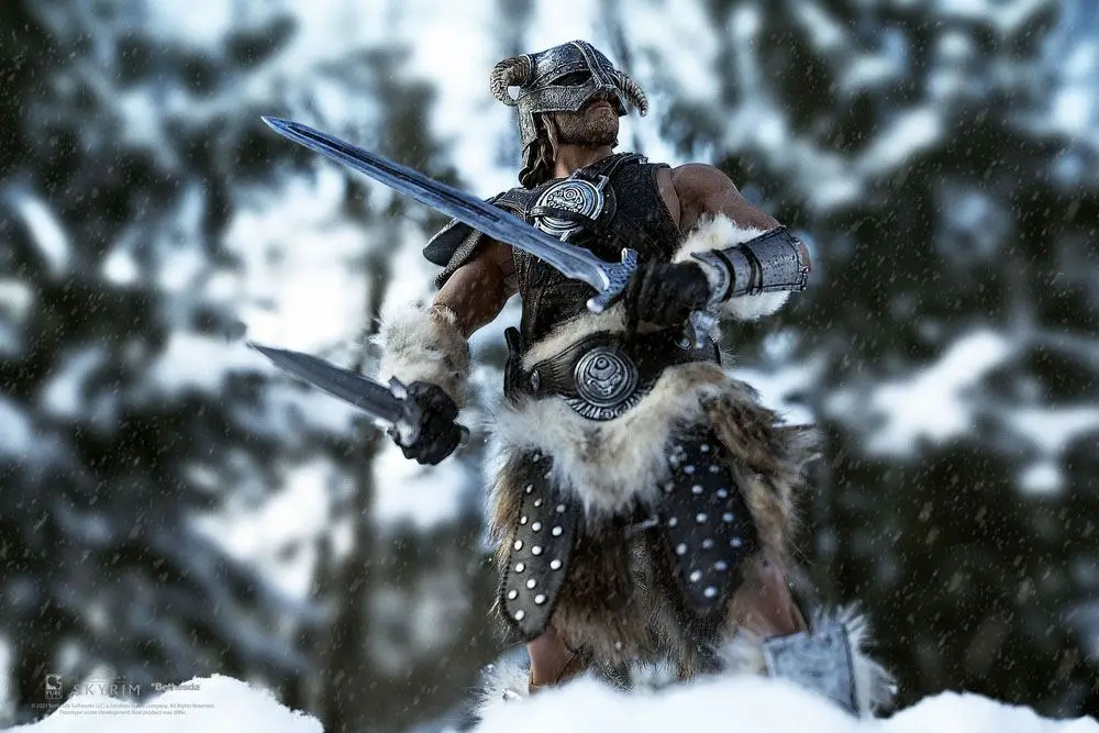 The Elder Scrolls V Skyrim Figurina de actiune 1/6 Dragonborn Standard Edition 32 cm poza produsului