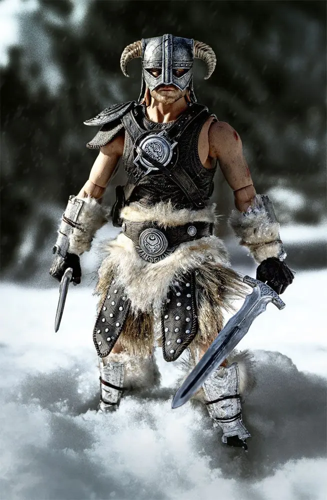 The Elder Scrolls V Skyrim Figurina de actiune 1/6 Dragonborn Standard Edition 32 cm poza produsului