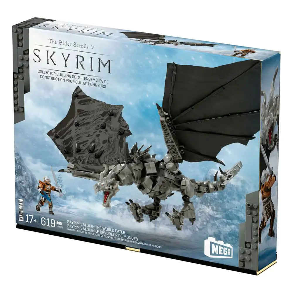 The Elder Scrolls V: Skyrim MEGA Set de construcție Alduin Mâncătorul Lumii poza produsului