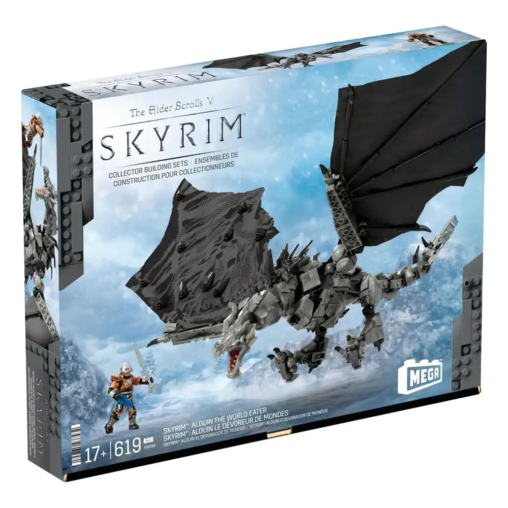 The Elder Scrolls V: Skyrim MEGA Set de construcție Alduin Mâncătorul Lumii poza produsului