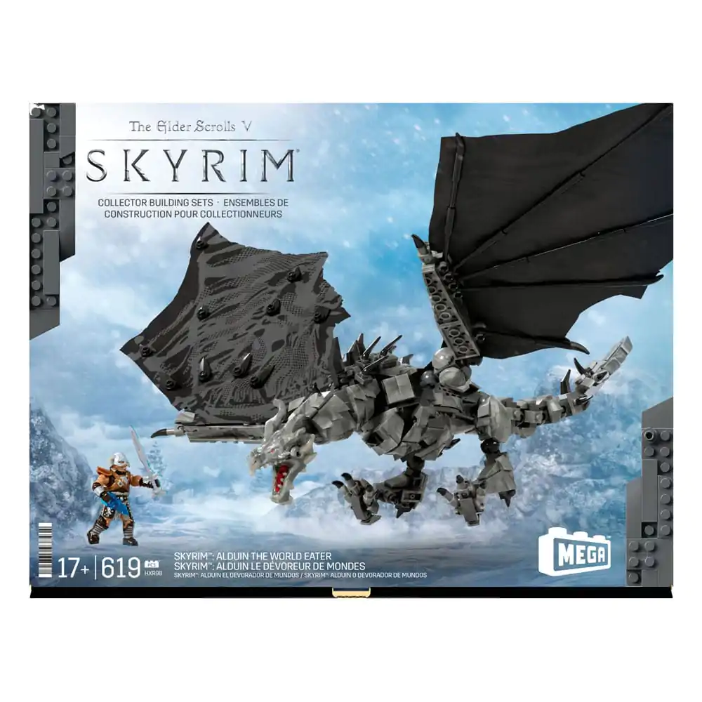 The Elder Scrolls V: Skyrim MEGA Set de construcție Alduin Mâncătorul Lumii poza produsului