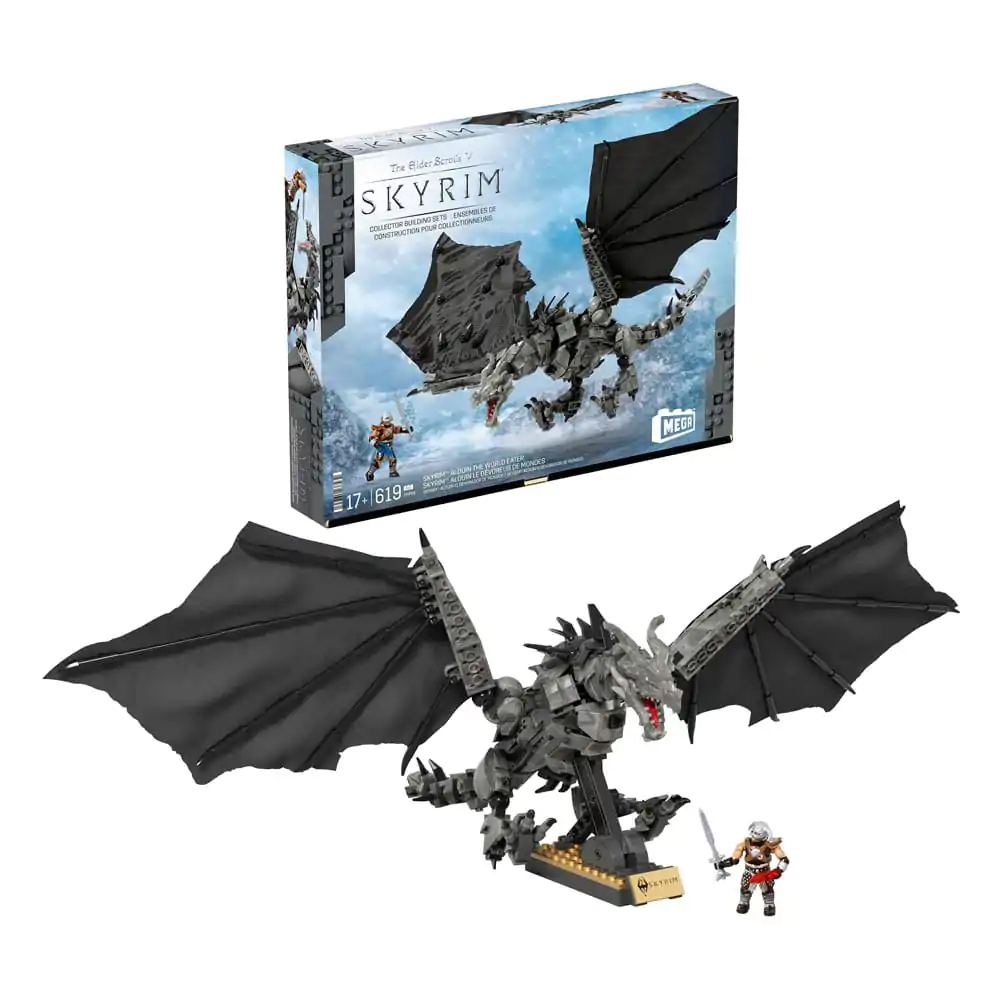 The Elder Scrolls V: Skyrim MEGA Set de construcție Alduin Mâncătorul Lumii poza produsului