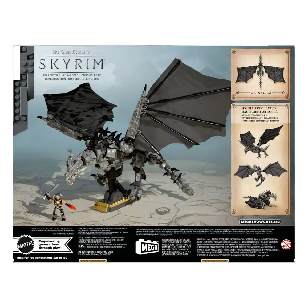 The Elder Scrolls V: Skyrim MEGA Set de construcție Alduin Mâncătorul Lumii poza produsului