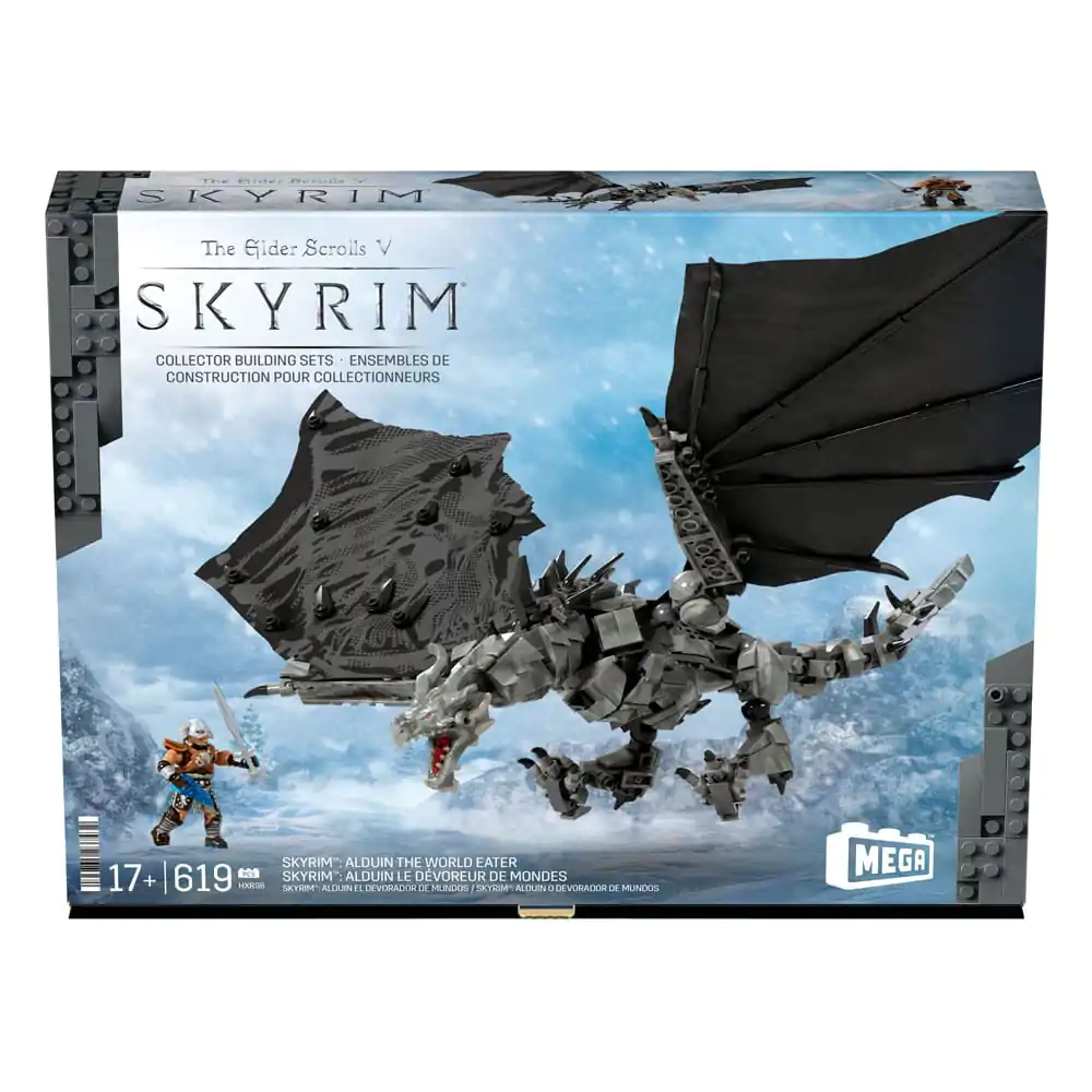 The Elder Scrolls V: Skyrim MEGA Set de construcție Alduin Mâncătorul Lumii poza produsului