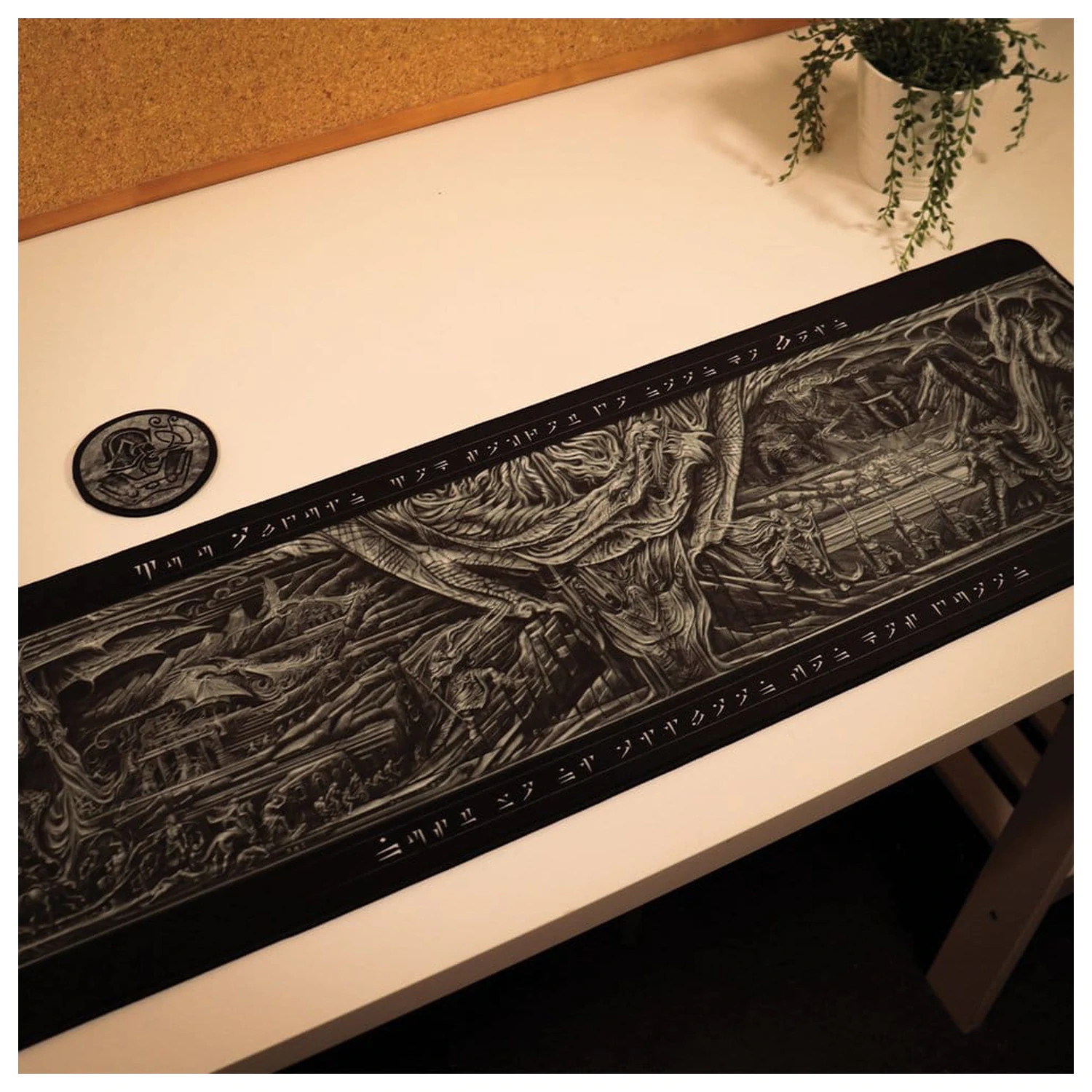 The Elder Scrolls V: Skyrim Desk Pad si Set de Coasters poza produsului