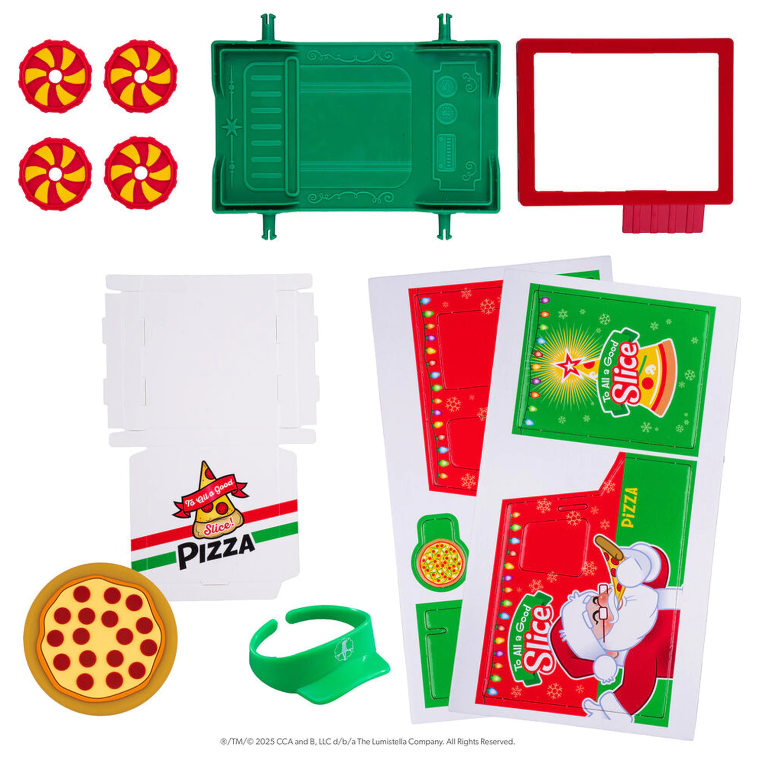 The Elf On the Shelf accesorii livrare pizza poza produsului