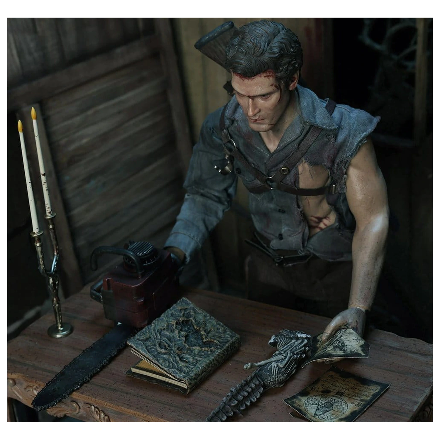 The Evil Dead II Figurina de actiune 1/6 Ash Williams 31 cm poza produsului