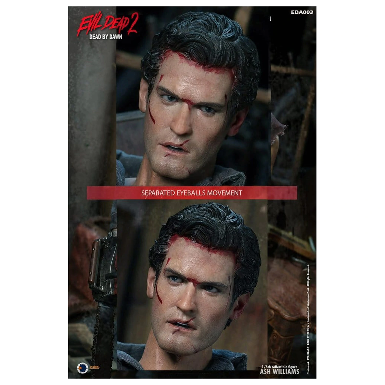 The Evil Dead II Figurina de actiune 1/6 Ash Williams 31 cm poza produsului