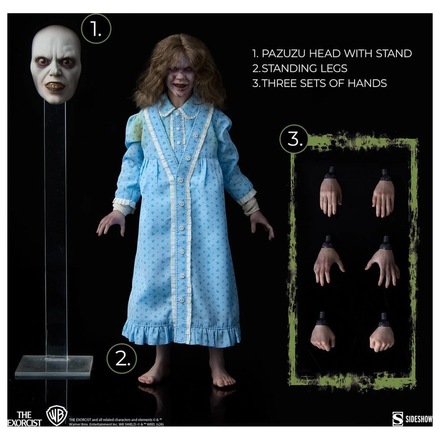 Figurina de actiune The Exorcist 1/6 Regan MacNeil 23 cm poza produsului