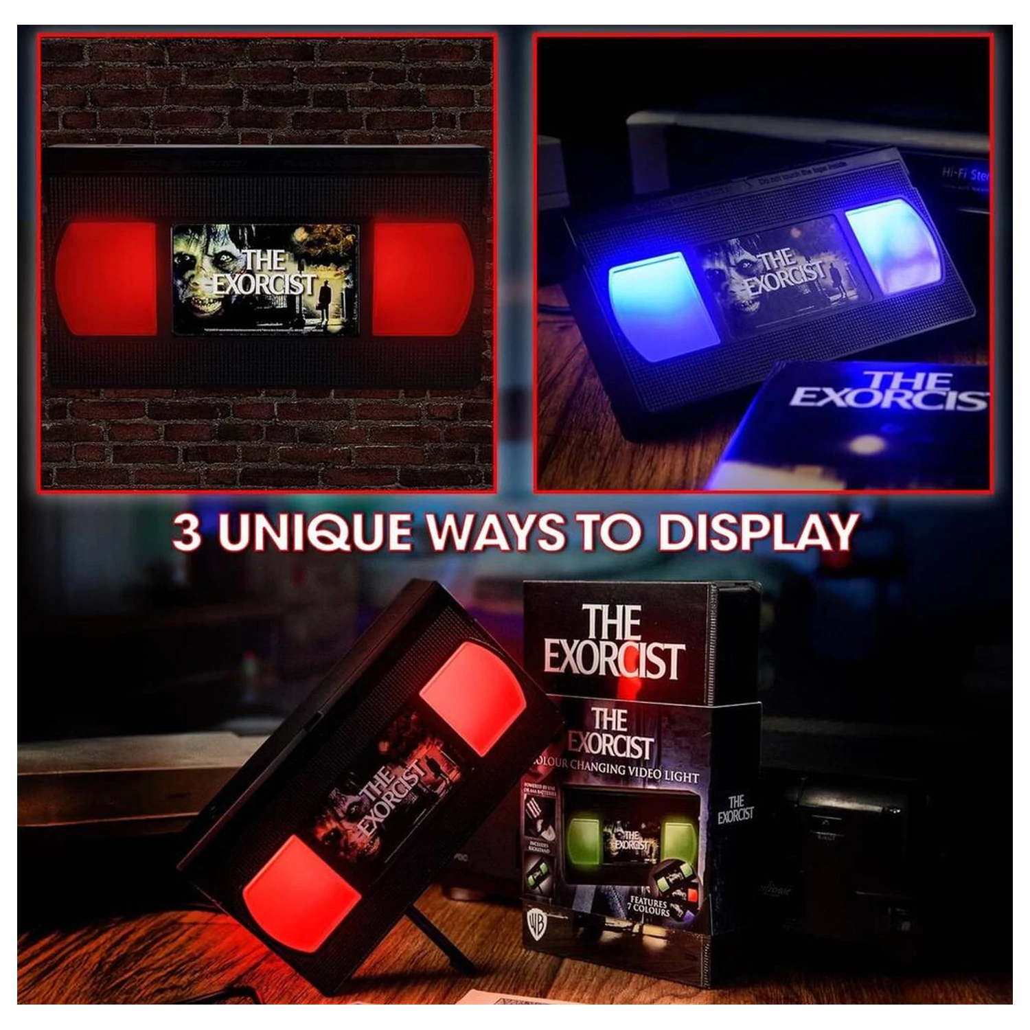 The Exorcist lampa VHS poza produsului