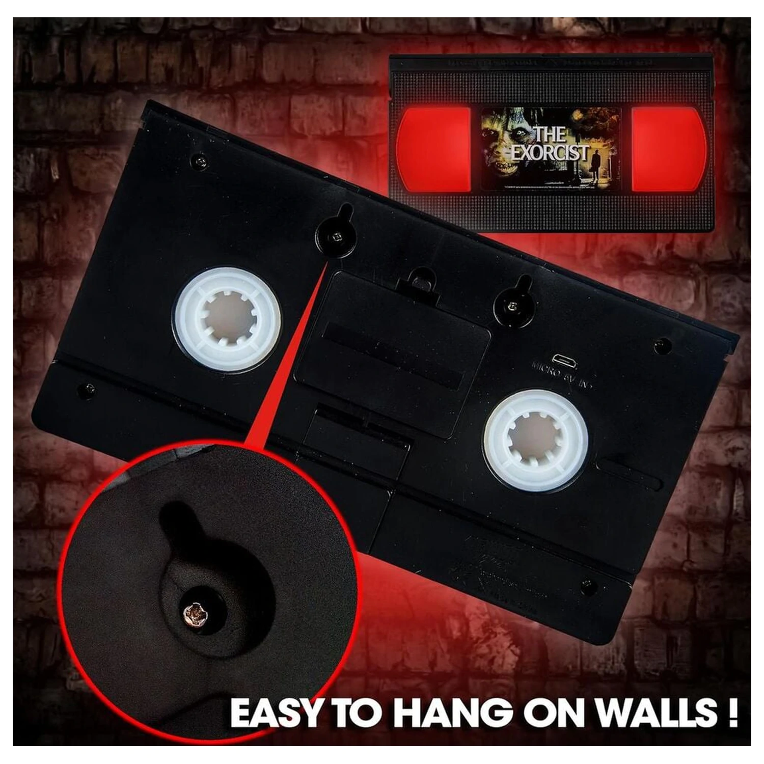 The Exorcist lampa VHS poza produsului