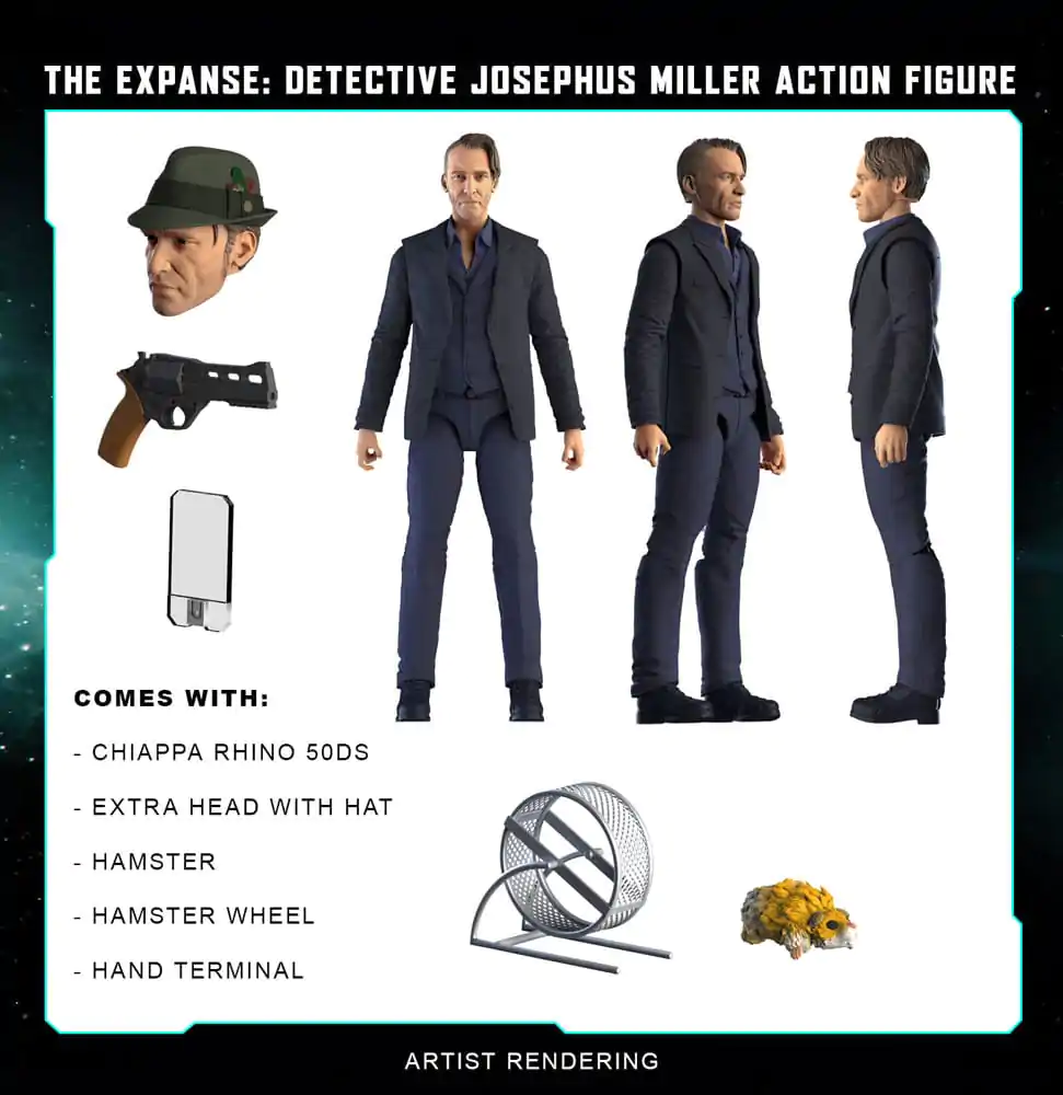 The Expanse Action Figure figurină de acțiune Detective Josephus Miller 20 cm poza produsului