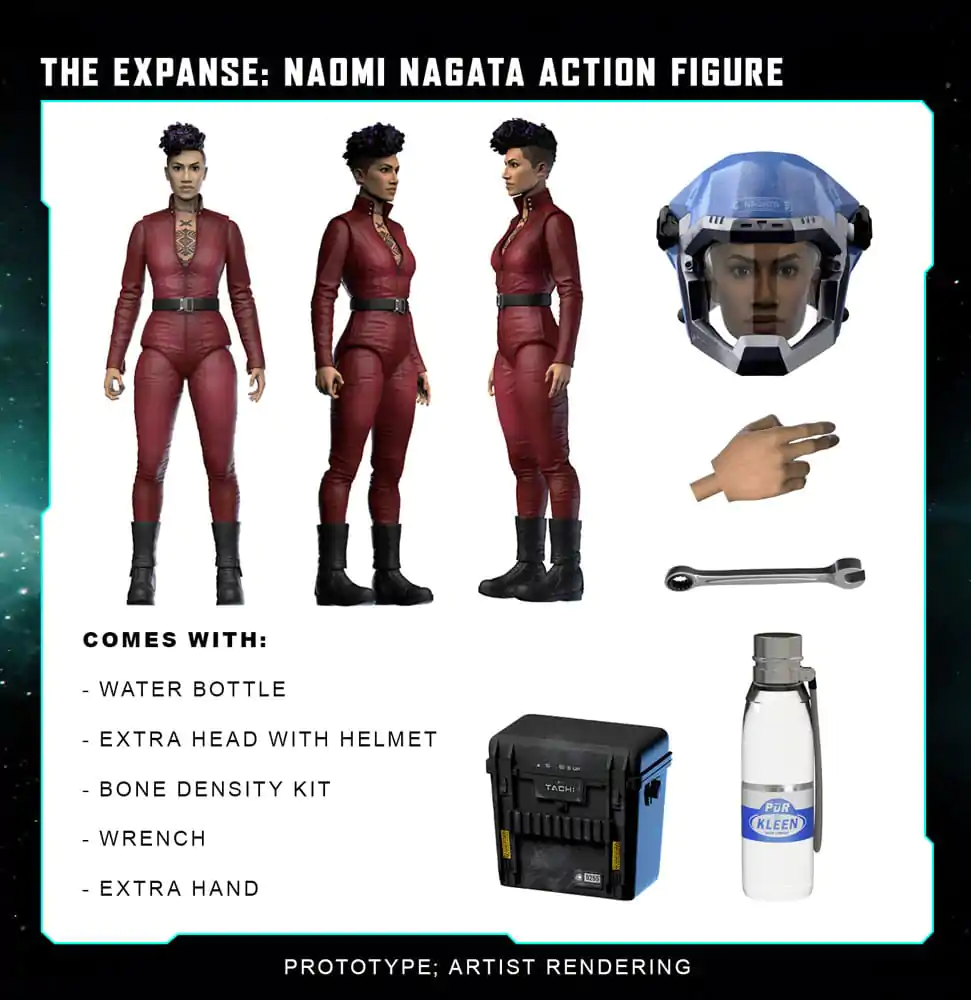 The Expanse Figurina de acțiune Naomi Nagata 20 cm poza produsului