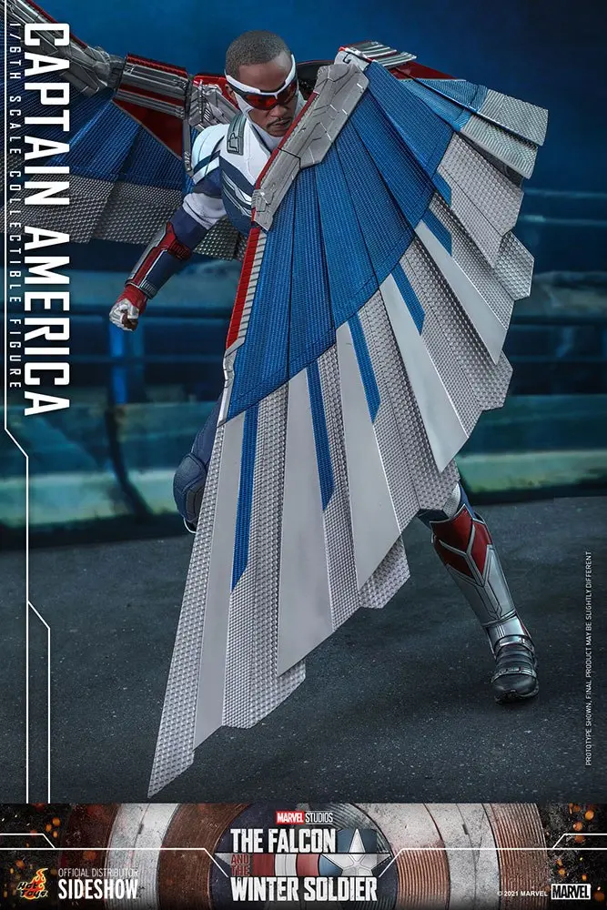 Figurină Acțiune The Falcon and The Winter Soldier 1/6 Captain America 30 cm poza produsului