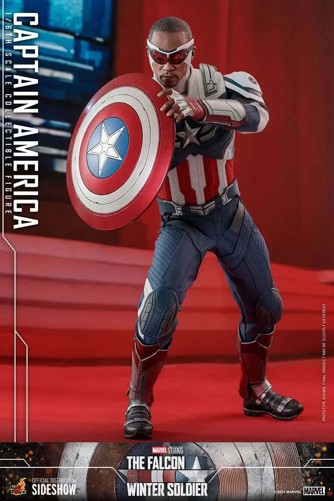 Figurină Acțiune The Falcon and The Winter Soldier 1/6 Captain America 30 cm poza produsului