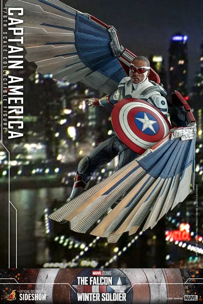 Figurină Acțiune The Falcon and The Winter Soldier 1/6 Captain America 30 cm poza produsului