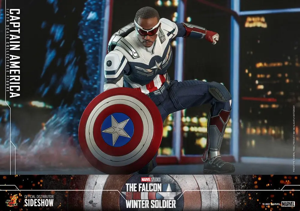 Figurină Acțiune The Falcon and The Winter Soldier 1/6 Captain America 30 cm poza produsului