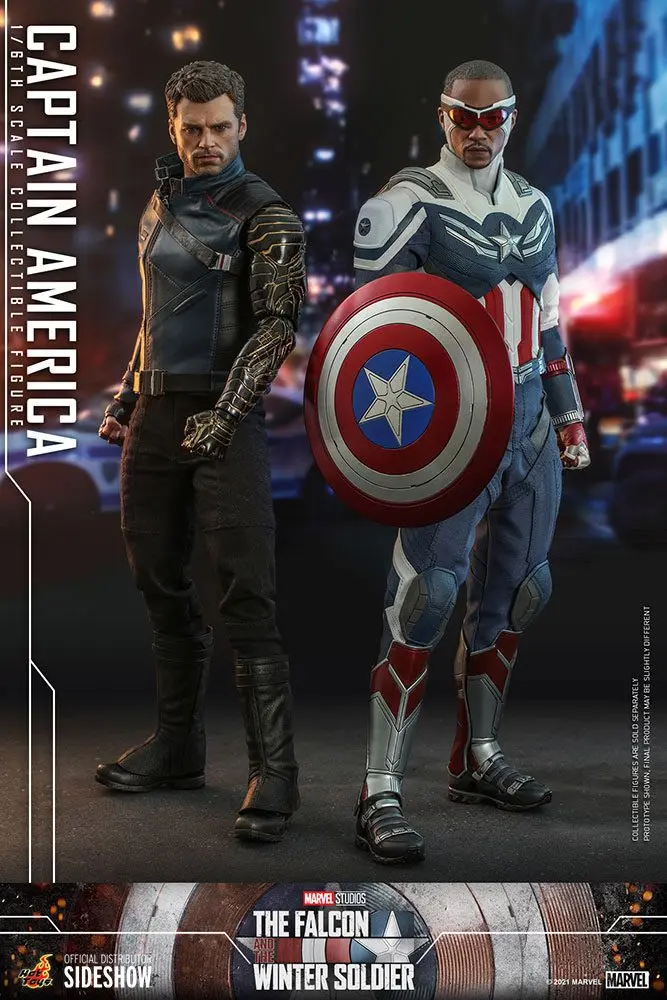 Figurină Acțiune The Falcon and The Winter Soldier 1/6 Captain America 30 cm poza produsului