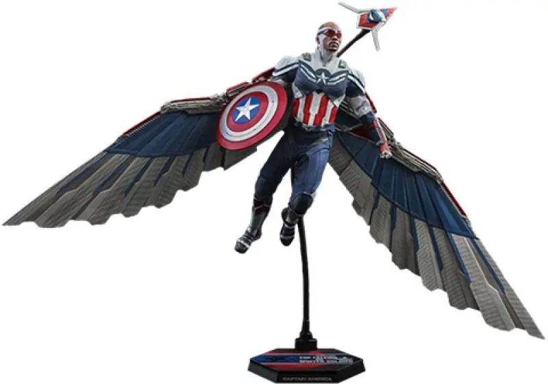 Figurină Acțiune The Falcon and The Winter Soldier 1/6 Captain America 30 cm poza produsului