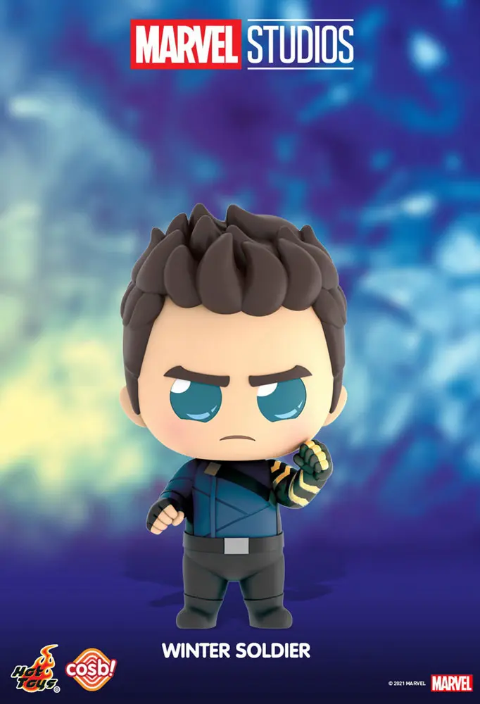 The Falcon and the Winter Soldier Cosbi Mini Figurină Bucky Barnes 8 cm poza produsului