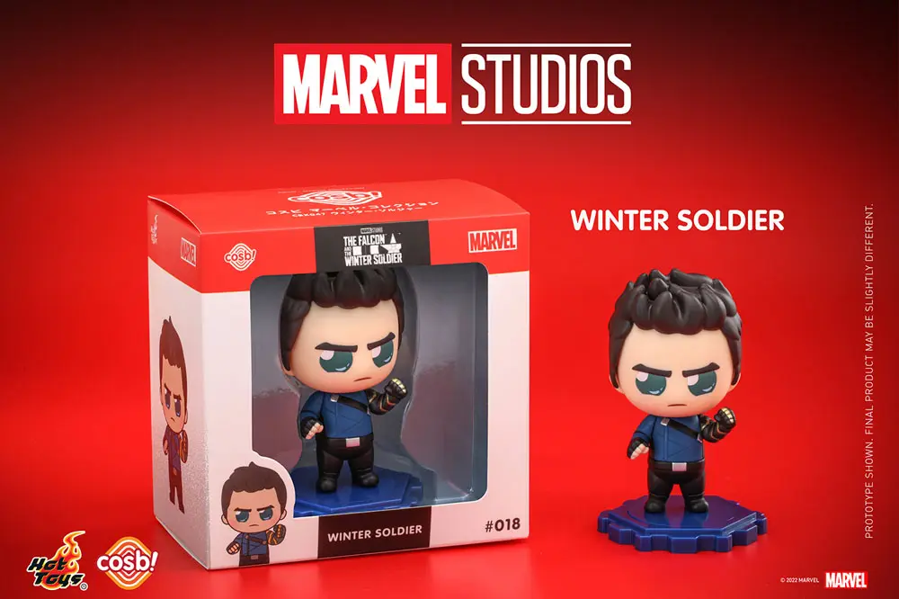 The Falcon and the Winter Soldier Cosbi Mini Figurină Bucky Barnes 8 cm poza produsului