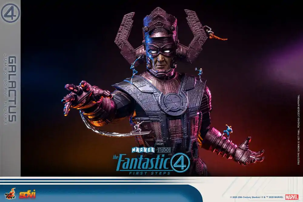 The Fantastic Four: First Steps Jumbo Sofvi Masterpiece Vinyl Figurina Galactus 70 cm poza produsului