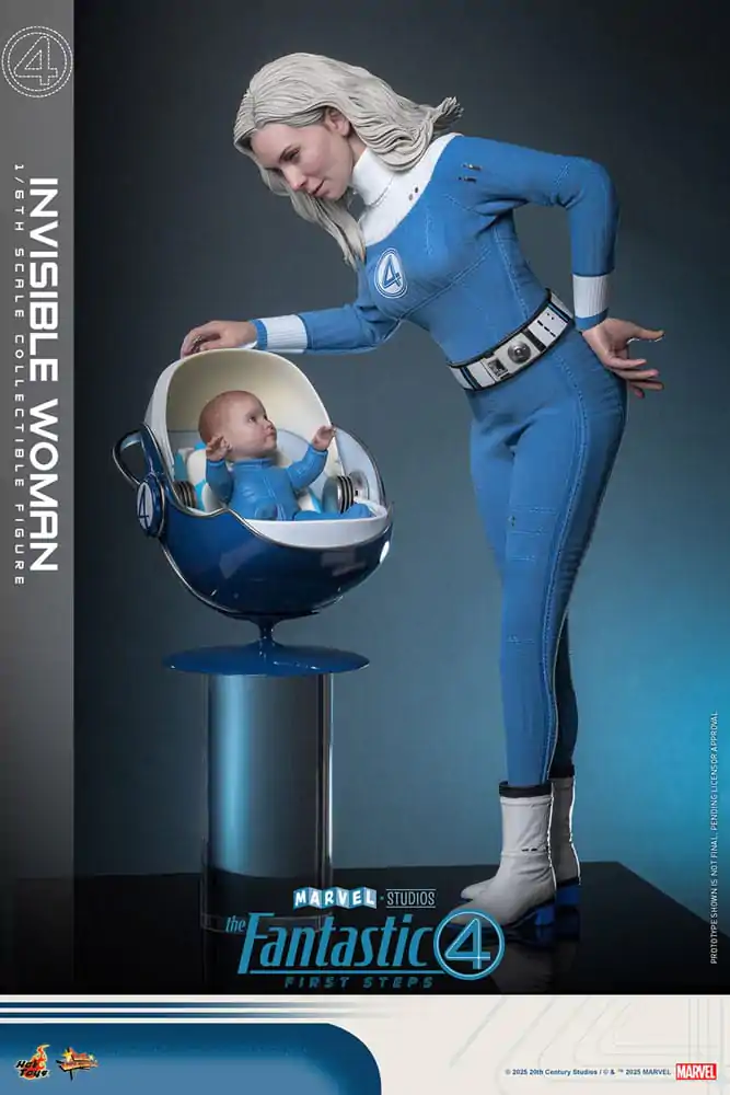 The Fantastic Four: First Steps Movie Masterpiece Figurina de acțiune 1/6 Invisible Woman 28 cm poza produsului