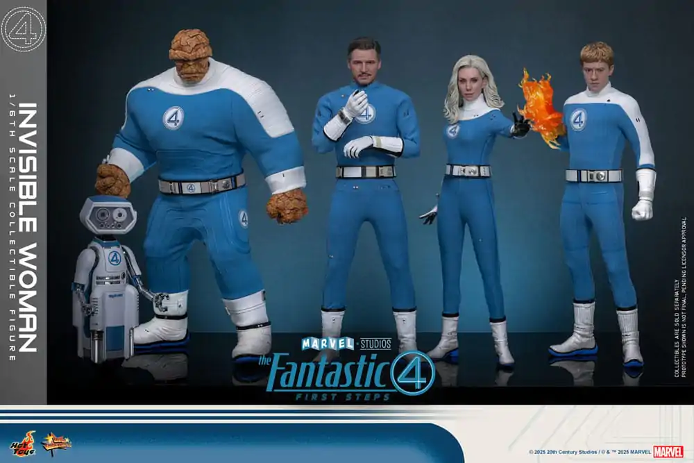 The Fantastic Four: First Steps Movie Masterpiece Figurina de acțiune 1/6 Invisible Woman 28 cm poza produsului