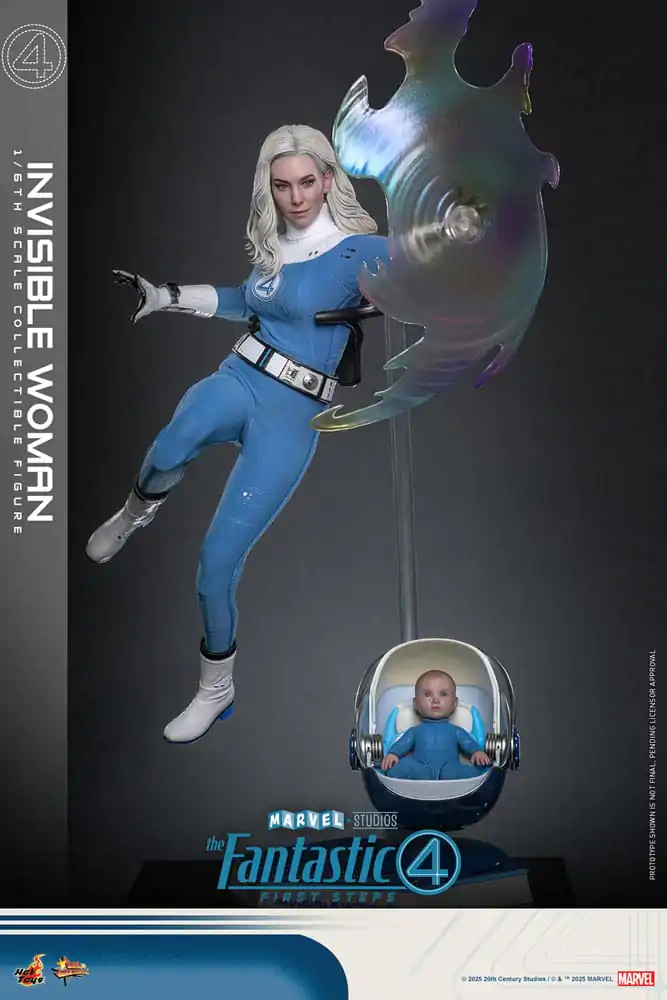 The Fantastic Four: First Steps Movie Masterpiece Figurina de acțiune 1/6 Invisible Woman 28 cm poza produsului