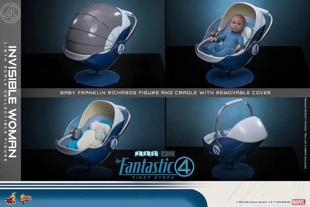The Fantastic Four: First Steps Movie Masterpiece Figurina de acțiune 1/6 Invisible Woman 28 cm poza produsului