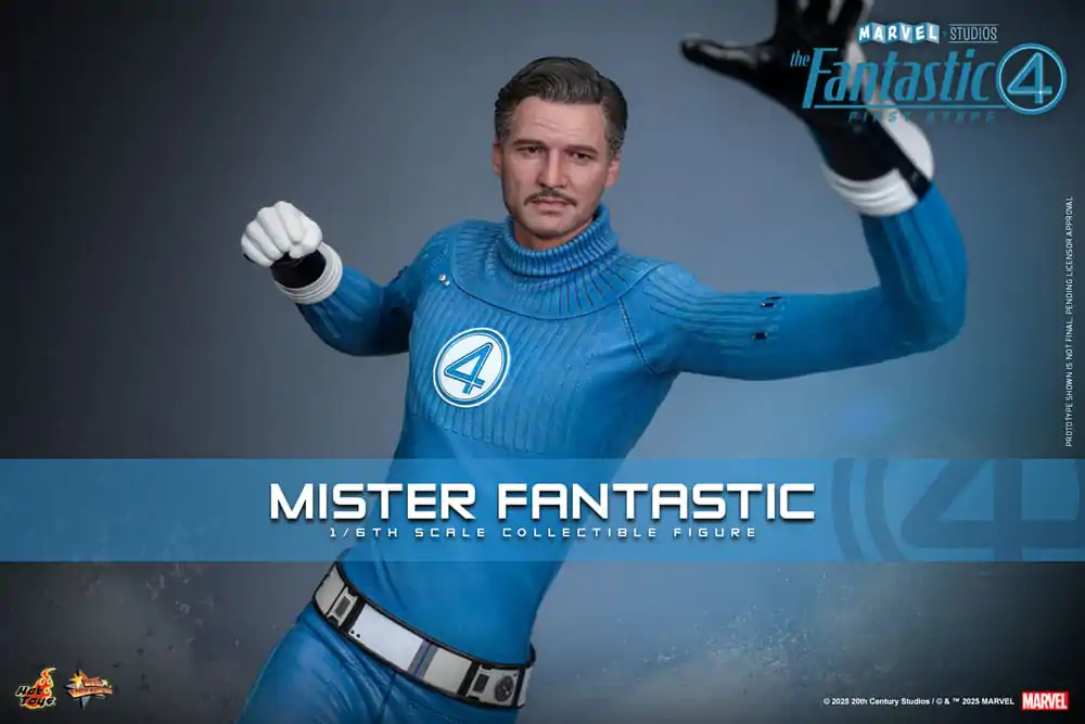 The Fantastic Four: First Steps Movie Masterpiece Figurina de actiune 1/6 Mister Fantastic 30 cm poza produsului