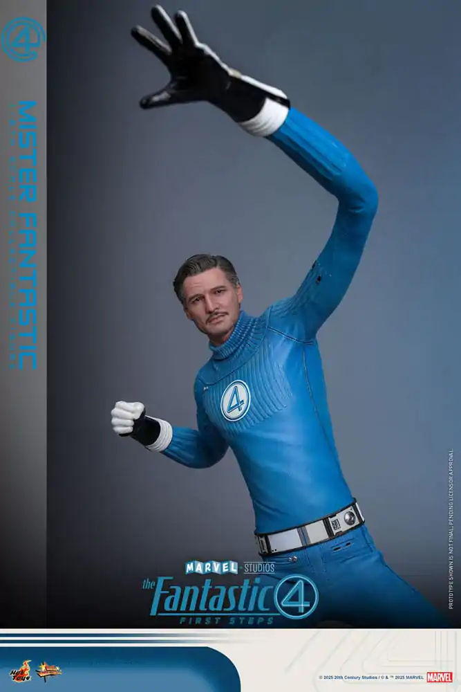 The Fantastic Four: First Steps Movie Masterpiece Figurina de actiune 1/6 Mister Fantastic 30 cm poza produsului