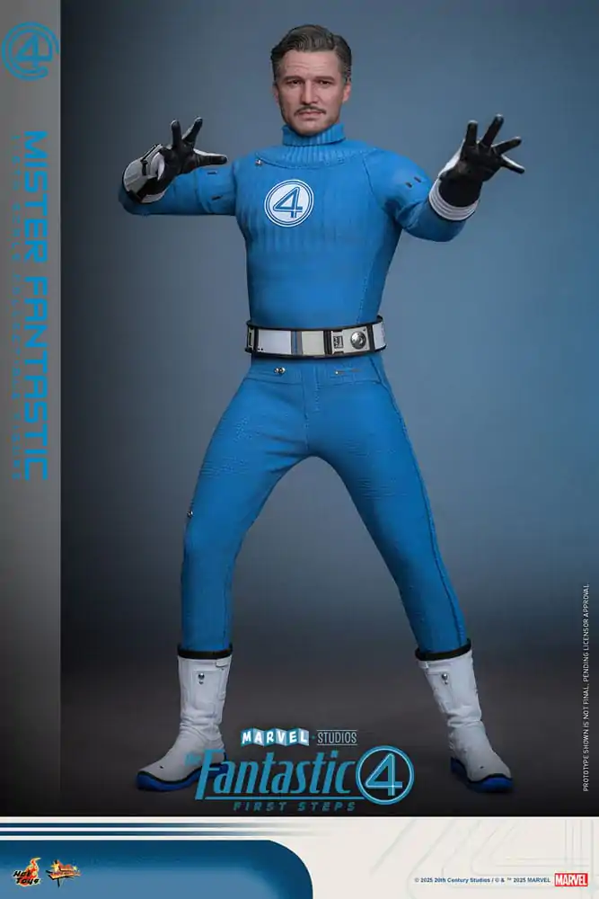 The Fantastic Four: First Steps Movie Masterpiece Figurina de actiune 1/6 Mister Fantastic 30 cm poza produsului