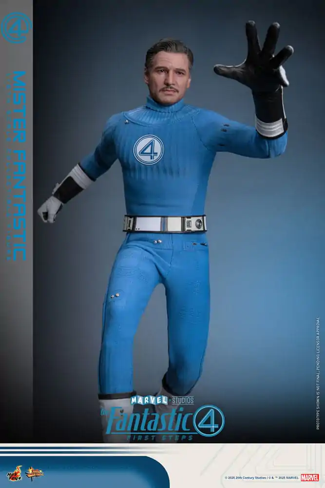 The Fantastic Four: First Steps Movie Masterpiece Figurina de actiune 1/6 Mister Fantastic 30 cm poza produsului