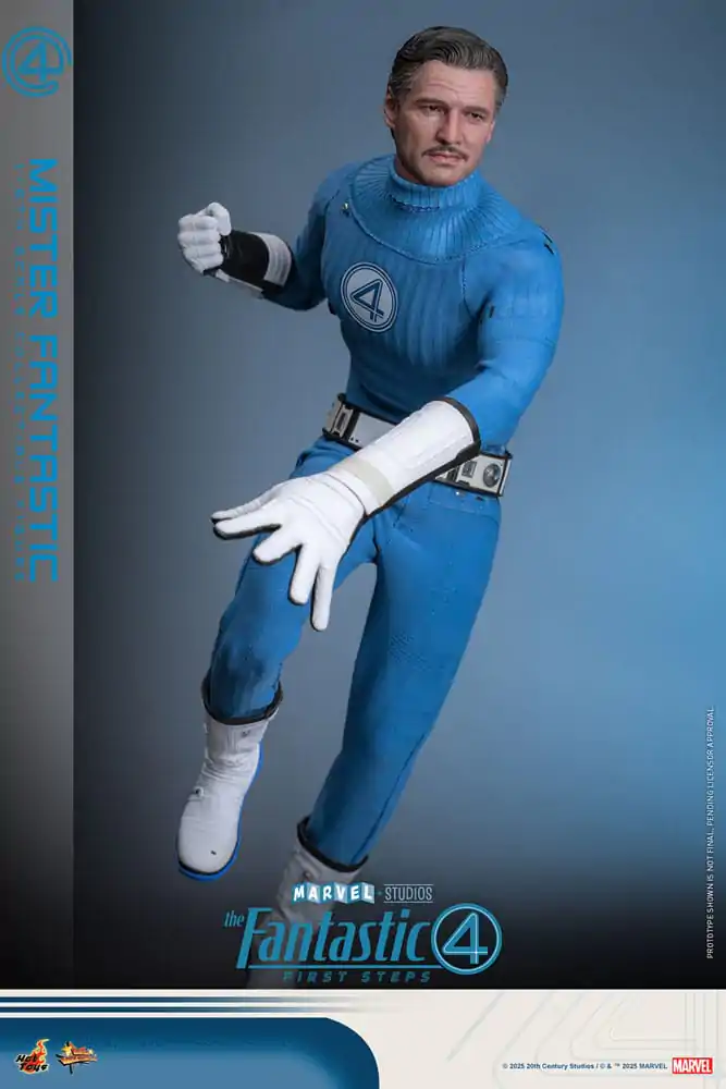 The Fantastic Four: First Steps Movie Masterpiece Figurina de actiune 1/6 Mister Fantastic 30 cm poza produsului