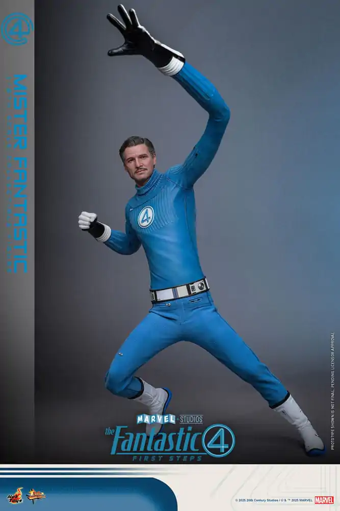 The Fantastic Four: First Steps Movie Masterpiece Figurina de actiune 1/6 Mister Fantastic 30 cm poza produsului
