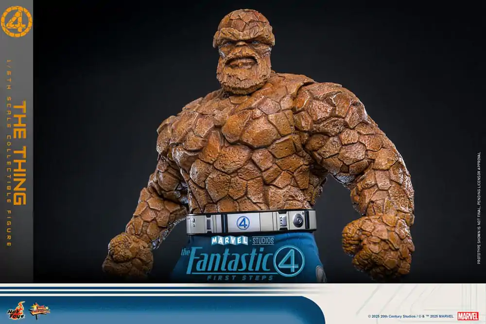 The Fantastic Four: First Steps Movie Masterpiece Figurina de actiune 1/6 The Thing 31 cm poza produsului