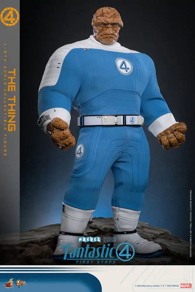 The Fantastic Four: First Steps Movie Masterpiece Figurina de actiune 1/6 The Thing 31 cm poza produsului