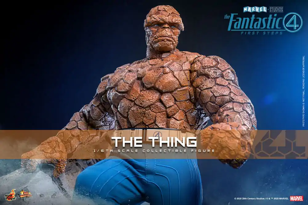 The Fantastic Four: First Steps Movie Masterpiece Figurina de actiune 1/6 The Thing 31 cm poza produsului