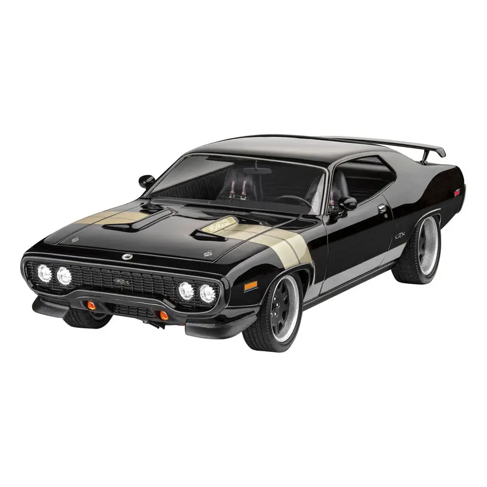 The Fast & Furious trusa model cu accesorii de bază Plymouth GTX a lui Dominic din 1971 poza produsului