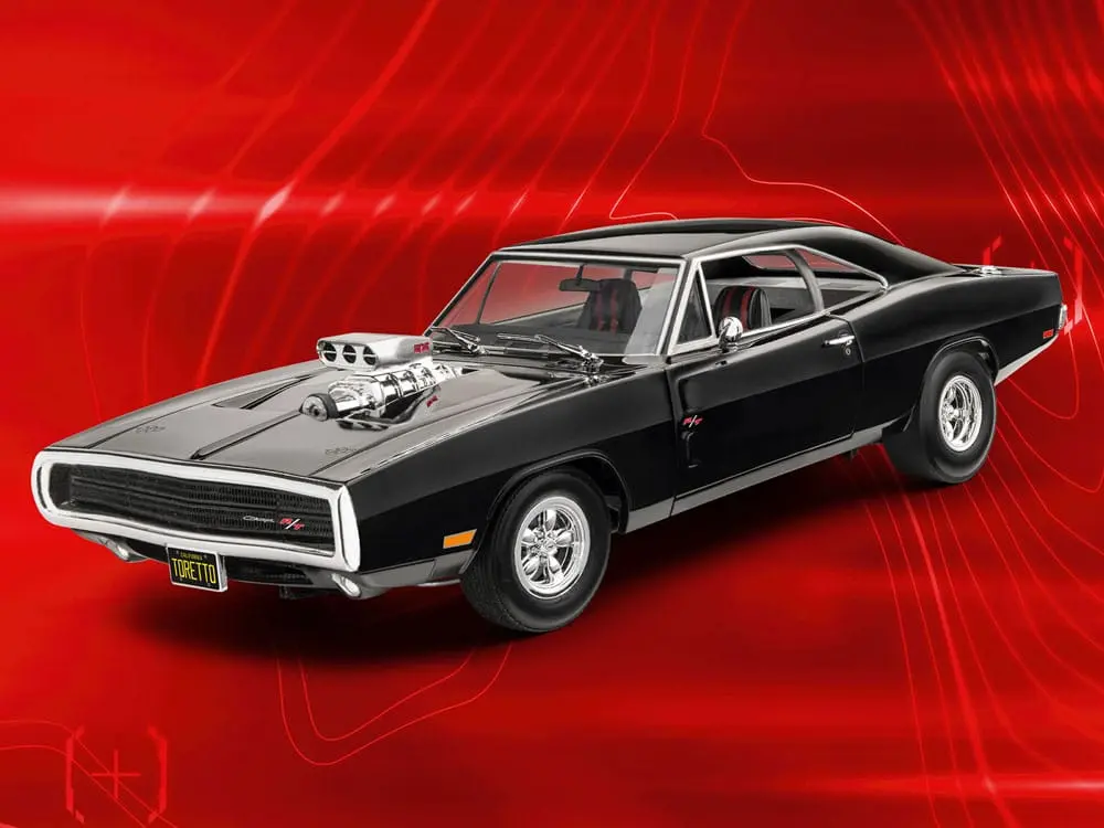 The Fast & Furious Model Kit Dominic's 1970 Dodge Charger Machetă poza produsului